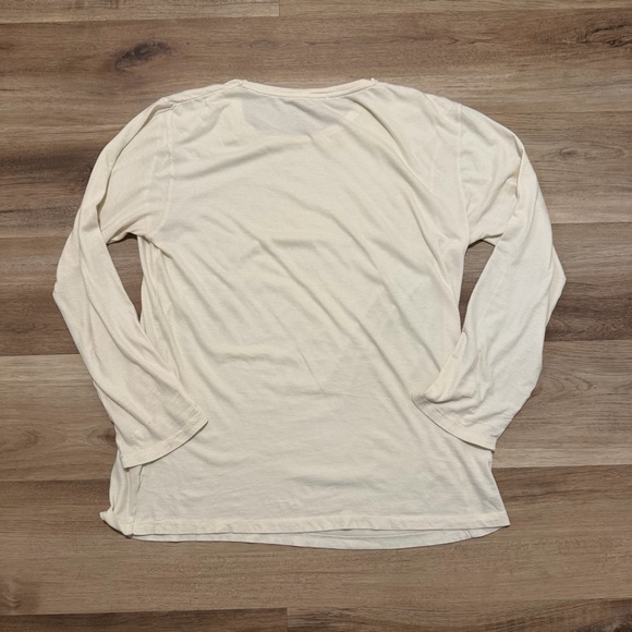 Industry of All Nations Pique Long SleeveCrewneck T-shirt Undyed XL Mens - Picture 2 of 7